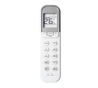 Compatible for Midea, Télécommande De Remplacement for Climatiseur RG36F/bgef RG36F2/bfe RG36F4/bfe, Télécommande Ca Compatible remplacer(RG36F2-BGEF)