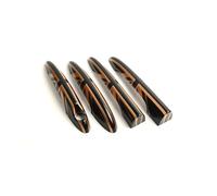 Compatible For Mini Cooper One D S JCW R55 Clubman 4Doors 2007-2014 The Black Flag Door Handle Covers Stickers Car-Styling Accessories(9)