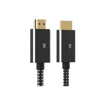 Compatible For MOSHOU, HDMI 2.1 Cable 8K 60Hz 4K 120Hz 48Gbps ARC EARC HDR Video Cord For Amplifier TV PS4 PS5 NS Projector High Definition.(1m)