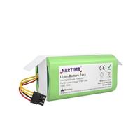 Compatible For NASTIMA, Batterie De Remplacement Li-ion 14.4V 2600mAh Compatible Avec Conga Excellence 1290 1490 Deluxe 370 Gutrend 520