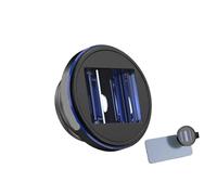 Compatible for NEEWER, lentille anamorphique Bleue 1,55x avec Clip fileté de 17 mm