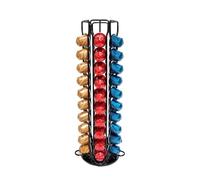 Compatible For Nespresso, Le Support De Dosettes De Café Peut Contenir 60 Dosettes De Café, Support De Rangement, Tour En Métal, For Usage Domestique Et En Cuisine(Black)