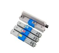 Compatible for OKI, 4 pièces 5K Cartouche de Toner à Haut rendement for C530 C510 MC561 C531 C511 MC562 C511dn MC562dnw MC562dn C531dn