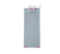 Compatible for Orbegozo, filtre de hotte de cuisine 204x490mm (11126329)