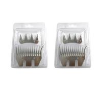 Compatible for Oster, Compatible for Lister, Compatible for Heiniger, 13 Lames De Rechange for Cisaille À Mouton À Dents Incurvées,