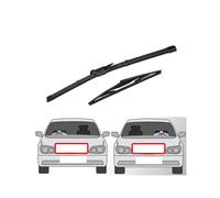 Compatible For Peugeot 108 2014-2021 Front Rear Wiper Blades Windshield Wipers Rubber Windscreen Window Brushes Refills Accessories 2019(RHD)