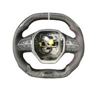 Compatible For Peugeot 508L 2008 3008 4008 5008 GT Carbon Fiber Car Steering Wheel(Style E)