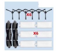 Compatible for Philips, Compatible for Homerun, séries 2000/3000 XU2000/20, XU2100/10, XU2100/20, XU3100/01, XU3000/02 pièces brosse filtre vadrouille(Set L)