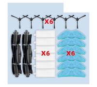 Compatible for Philips, Compatible for Homerun, séries 2000/3000 XU2000/20, XU2100/10, XU2100/20, XU3100/01, XU3000/02 pièces brosse filtre vadrouille(Set S)