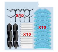 Compatible for Philips, Compatible for Homerun, séries 2000/3000 XU2000/20, XU2100/10, XU2100/20, XU3100/01, XU3000/02 pièces brosse filtre vadrouille(Set T)