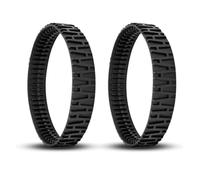 Compatible for Polaris, piste de nettoyage de piscine 2 pièces | Caoutchouc bande de roulement, boucle continue, pas standard, entraînement, maillon de chenille