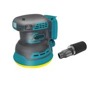 Compatible for ponceuse électrique orbitale à disque sans brosse 3 vitesses 125MM meuleuse polisseuse 18V