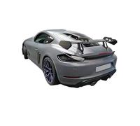 Compatible for Porsche 718 981 GT4 RS fibre de carbone voiture aile arrière hayon becquet diffuseur hayon voiture accessoires carrosserie Kits(Carbon Look)