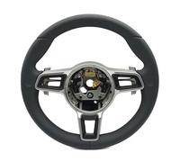 Compatible For Porsche 911 Leather Black Line Steering Wheel Assembly
