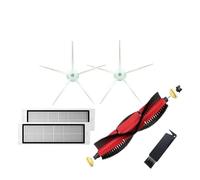Compatible For Roborock, Accessoires For S5 Max / E4 / E5 / S45 Max / S6 MaxV, Brosse Principale Amovible, Brosse Latérale Classique, Filtre Lavable(1set a)
