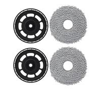 , Compatible For Roborock, Compatible For Saros,10R/Saros Z70 Aspirateur 2 Pièces Support De Vadrouille Et 2 Pièces Ensemble D'accessoires De Tampon De Vadrouille