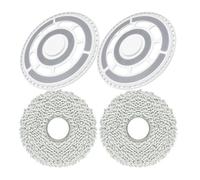Compatible For Roborock,QrevoL/QV35A/QV35S/QR598/QR798, Brosse Principale, Support De Tissu Vadrouille, Plateau De Vadrouille(A)