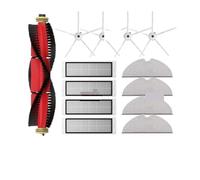 Compatible for Roborock,S5, S5 Max, S6 MaxV, S6 Pure, E4, E5, S51, S52, S55, Filtre De Brosse Latérale À Rouleau, Accessoires De Vadrouille, Pièce De Rechange(13PCS)