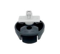 Compatible for Roborock S50 S5 Max S6 Pure S7 MAXV Q7 Q5 S8, pièce de rechange for roulette avant, corrige les problèmes roulement bruyants coincés(Orange)