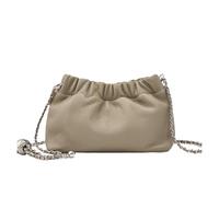 Compatible for sac à main Lady, en forme de nuage, épaule, petite boulette chaîne(GRAY)