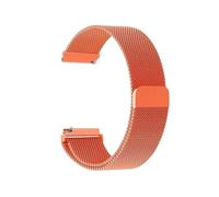 Compatible For Samsung Galaxy 6, 5, 4 Classic, For Amazfit Bip 5/Bip3 Pro/Balance For Bracelet De Montre For Boucle Milanaise(Orange 14,Bip 3 Pro-U)