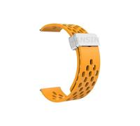 Compatible For Samsung Galaxy Watch 4 5 6 7 4/6 Classic Active 2, Bracelet For Silicone Compatible For Amazfit Bip 3 For Huawei GT4 GT3 2e(S-Yellow,4 6 Classic 46mm47mm)