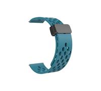 Compatible For Samsung Galaxy Watch 4 5 6 7 4/6 Classic Active 2, Bracelet For Silicone Compatible For Amazfit Bip 3 For Huawei GT4 GT3 2e(Cyan Blue,22mm)