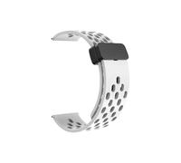 Compatible For Samsung Galaxy Watch 4 5 6 7 4/6 Classic Active 2, Bracelet For Silicone Compatible For Amazfit Bip 3 For Huawei GT4 GT3 2e(White,Galaxy 4 5 6 7 40mm)