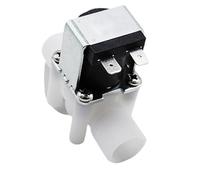 Compatible for Samsung, LG 1/2" 3/4" électrovanne à filetage mâle normalement fermé, vanne de contrôle d'eau 12 V 24 V 220 V for système pneumatique de machine à laver(1/2",DC24V)