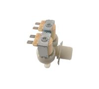 Compatible for Samsung, LG Électrovanne en nylon à filetage 3/4" 12 mm, vanne d'entrée d'eau verticale unidirectionnelle et bidirectionnelle for machine à laver(220V)