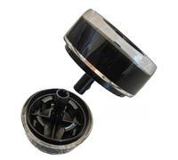 Compatible for Samsung pièce de remplacement bouton lave-linge | Modèle noir transparent,adapté aux lave-linge séchant à tambour et sèche-linge pompe à chaleur