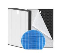 Compatible For Sharp UZ-HD6HF UZ-HD6DF Filtre À Charbon De Remplacement UZ-HD6MF UA-HD60E UA-HD60E-L UA-HD60E-T Accessoires De Purificateur D'air(4pcs)