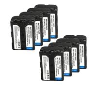 Compatible for Sony, for NP-FM500H NP FM500H NPFM500H Batterie A57 A58 A65 A77 A99 A550 A560 A580 Batterie L50 2200 MAh Batteries D'appareil Photo(6pcs)