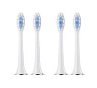 Compatible For SUBORT S7 Brush Heads Super Sonic Electric Toothbrush Accessories Replacement Toothbrush Heads(4 white brush head)