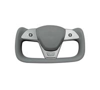 Compatible For TESLA Model X/S 2016 2017 2018 2019 2020 2021 2022 Interior Accessories Compatible Steering Wheel Car(White)