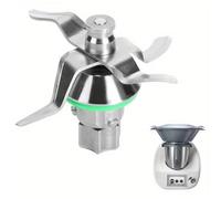 Compatible For Thermomix, Compatible For Vorwerk, TM5 TM6 Processeur De Lame De Couteau De Mélange Remplacer La Tasse De Mélange Électrique Accessoires De Grande Capacité(TM5)