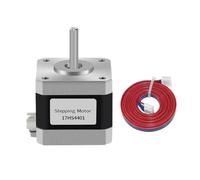 Compatible for Usongshine, moteur pas à pas Nema17 1,8 ° 17HS4401 1,5 A 42 N. cm 2 phases 4 fils for machine de gravure CNC Roter pièces d'imprimante 3D(With XH-2.54,3PCS)