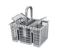 Compatible for Whirlpool, panier à couverts for lave-vaisselle | Grille amovible, crochets de rail, rabattable, anti-goutte, âme en acier