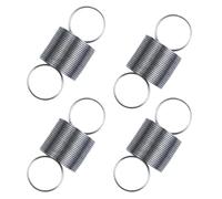 Compatible for Whirlpool, ressorts de suspension de rondelle 4 pièces | Bobine de tension, longueur standard, extrémité à crochet, corps en métal, à encastrer