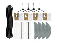 Compatible for Xiaomi Compatible for Lydsto R1 STYTJOX / R1A / R1 Pro / S1 Brosse latérale principale Filtre Hepa Sac à poussière Kit d'accessoires for chiffon de vadrouille (Color : Set N)