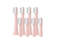 , Compatible For Xiaomi, Compatible For Mijia, Têtes De Brosse De Rechange T100 Brosse À Dents Électrique Sonique Aspirateur DuPont Poils Souples Buses Adaptées(8 pink-soft)