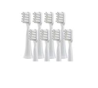 , Compatible For Xiaomi, Compatible For Mijia, Têtes De Brosse De Rechange T100 Brosse À Dents Électrique Sonique Aspirateur DuPont Poils Souples Buses Adaptées(8 white-standard)