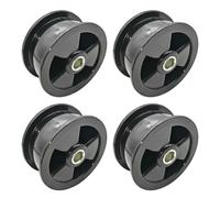 Compatible for Zanussi,Compatible for Electrolux accessoires sèche-linge | Lot de 4 rouleaux de support poulie de remplacement, référence 1250125034
