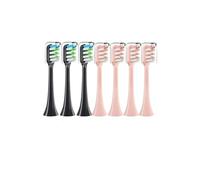 Compatible ForXiaomi SOOCAS X3 X5 X3U X1 V1 V2 SOOCARE Head 7pcs Replacement Heads Brush Soft Sonic Toothbrush Vacuum Bristle(3black 4Pink)