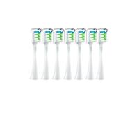 Compatible ForXiaomi SOOCAS X3 X5 X3U X1 V1 V2 SOOCARE Head 7pcs Replacement Heads Brush Soft Sonic Toothbrush Vacuum Bristle(7pcs White)