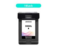 Compatible Hp 300 300Xl Cartouche D'Encre Rechargée Pour Hp300 Noir Et Couleur Pour Deskjet F4272 F4580 F2420 F2480 ,1 Pcs Black