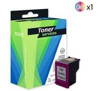 Compatible HP 302 Cartouche d'encre couleurs marque Toner Services (F6U65AE) Couleur G