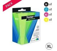 Compatible HP 970XL/971XL Pack 4 cartouches Noir, cyan, magenta, jaune