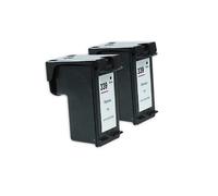 Compatible HP C9504EE / Nr 339 Cartouche d’encre Noir Double Pack