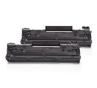 Compatible HP CB436AD / 36A Toner Noir Double Pack